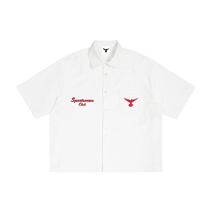 "Chosen" Boxy Button Shirt