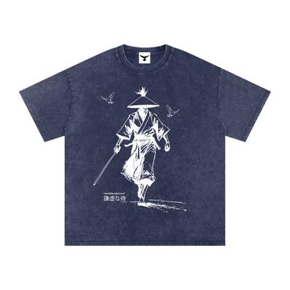 "Humble Samurai" Oversized T