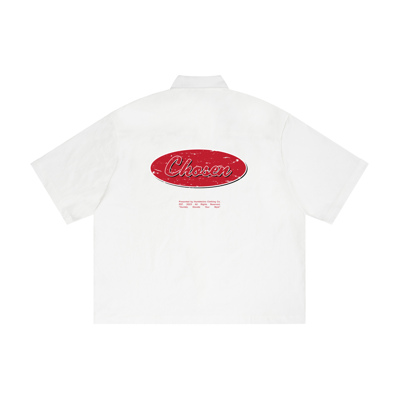 "Chosen" Boxy Button Shirt