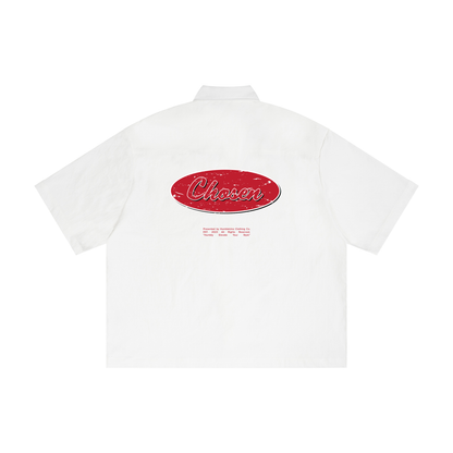 "Chosen" Boxy Button Shirt