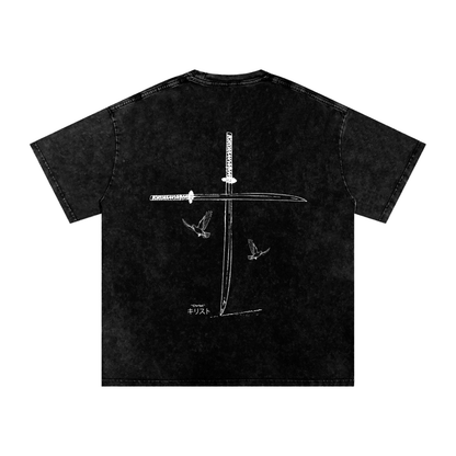 "Humble Samurai" Oversized T