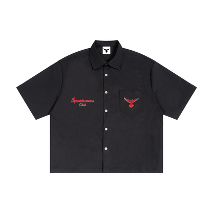 "Chosen" Boxy Button Shirt