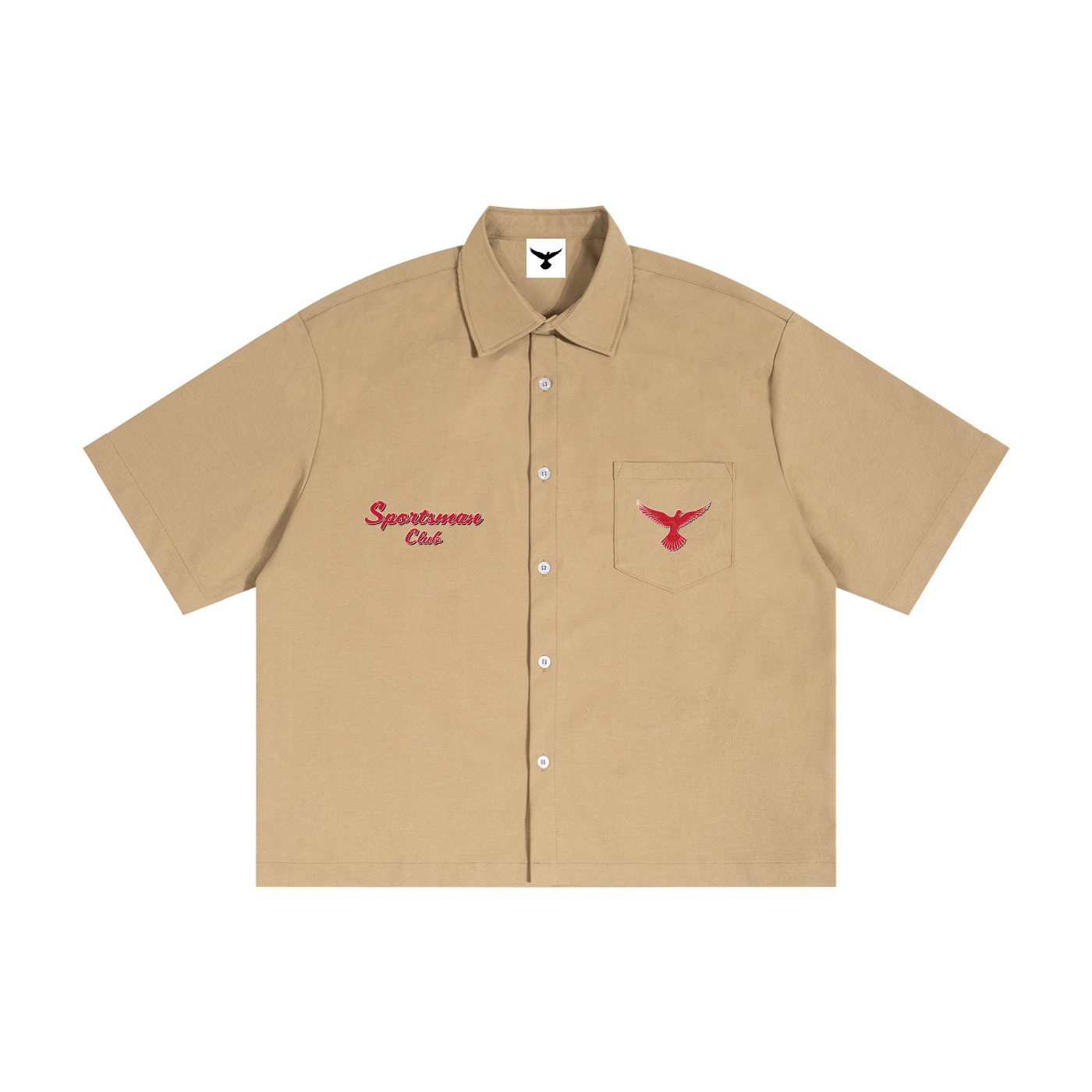"Chosen" Boxy Button Shirt